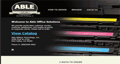 Desktop Screenshot of ableribbon.com